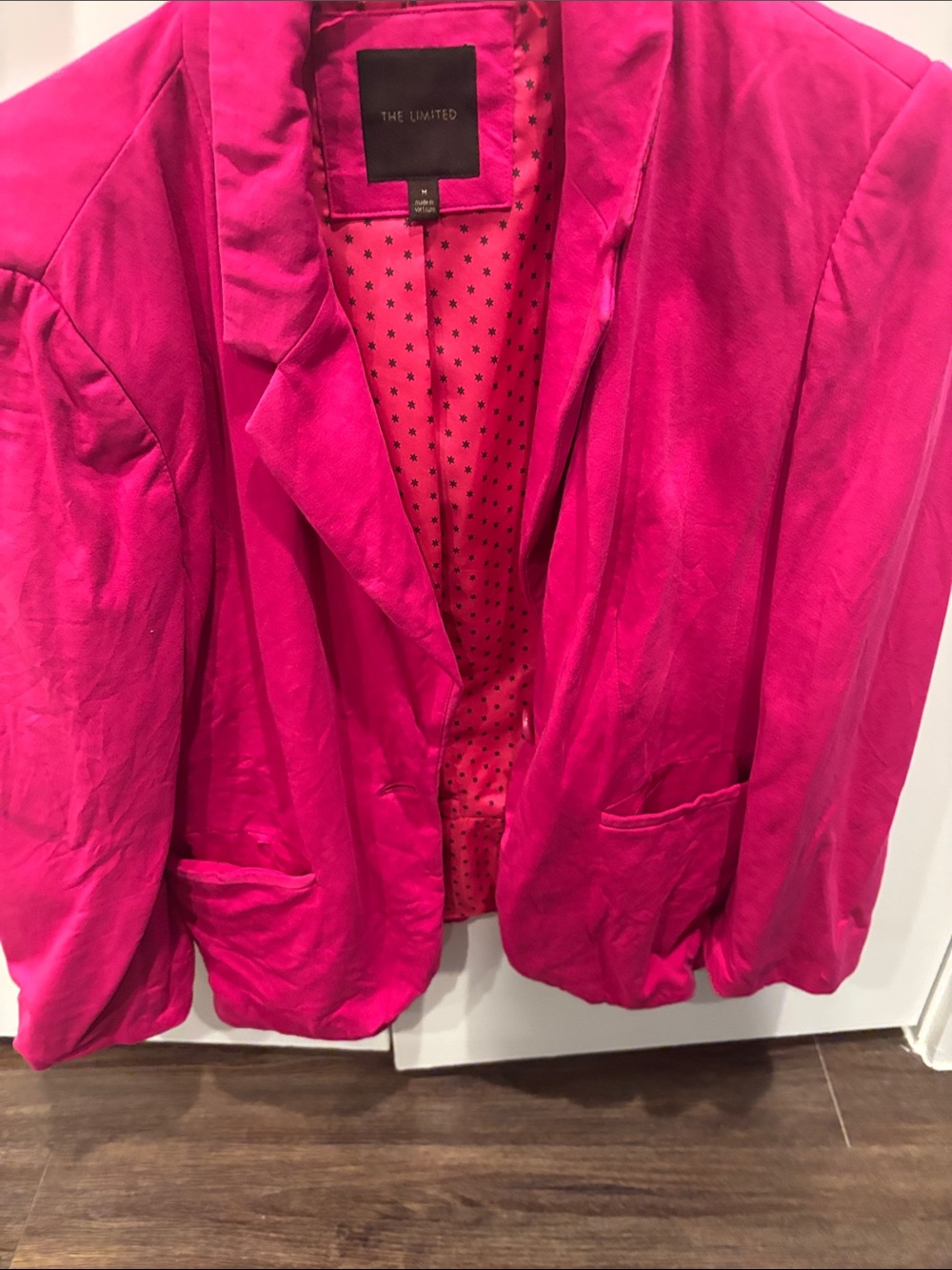 The Limited Women's Fuchsia Blazer Jacket